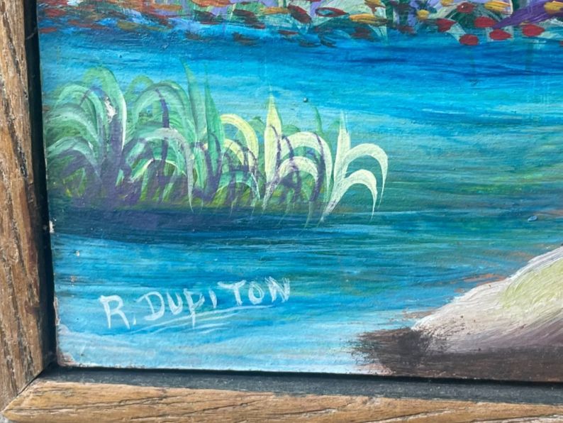 Dipinti: R. Dupiton Haitian Painting - Bild – Usato da Minusio venduto da Pink222 1