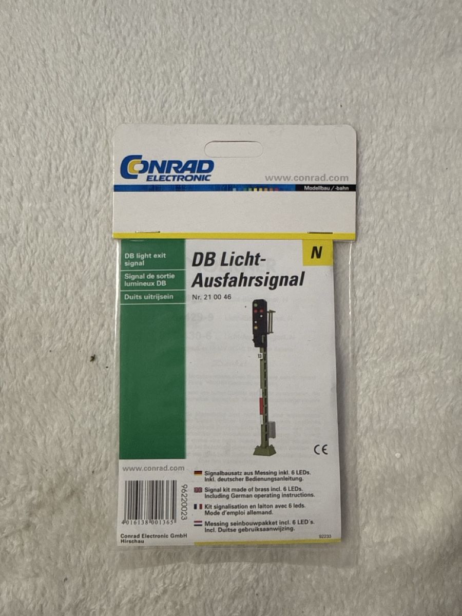 Trains électriques: DB Licht-Ausfahrsignal, ungeöffnet. – Neuf avec emballage d'origine à Basel par sam_7gsy