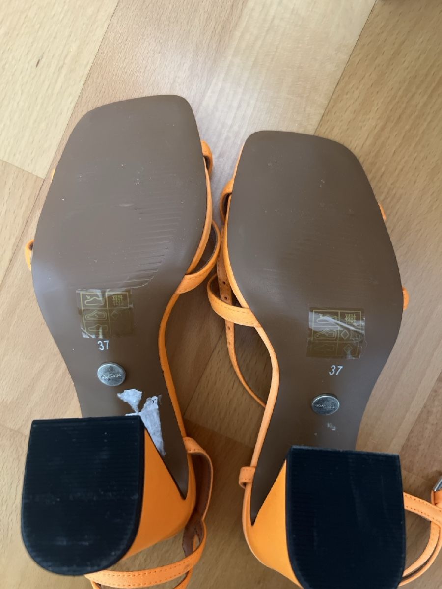 Topshop Scarpe da donna: Orange Sandalen von Topshop – Nuovo (secondo la descrizione) da Oberengstringen venduto da pri_c8jk 4
