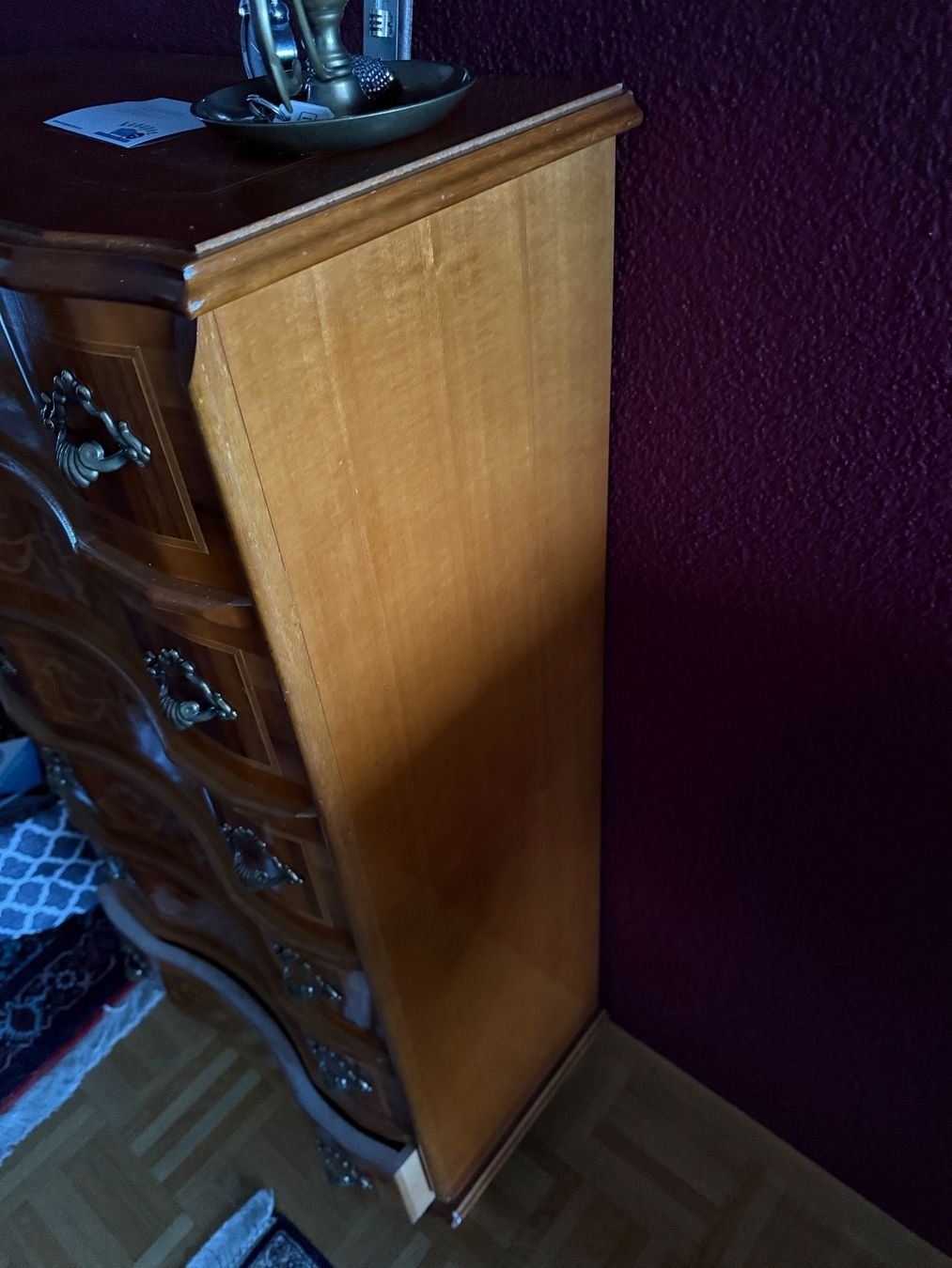 Cassettiere: Antike Intarsien Kommode Schubladen Möbel Sideboard – Usato da Walterswil BE venduto da Lonitti 7