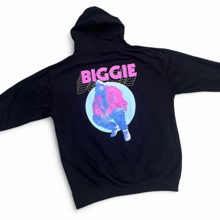 Vintage Biggie Hoodie Black 