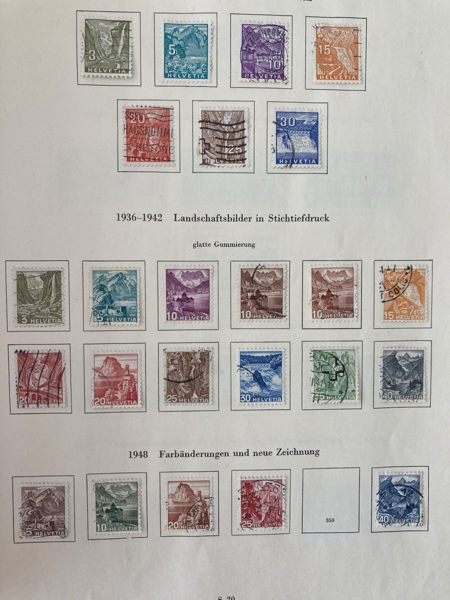 Album: Jugendalbum Schweiz Liechtenstein – Usato da Erlenbach ZH venduto da Fotocoll 2