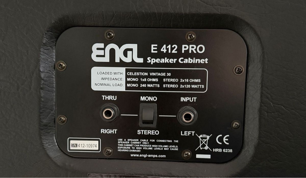 Engl Amplificateurs: Vendo ENGL POWERBALL 2 cabina + testata – D'occasion à Giubiasco par uom_vw2p 2