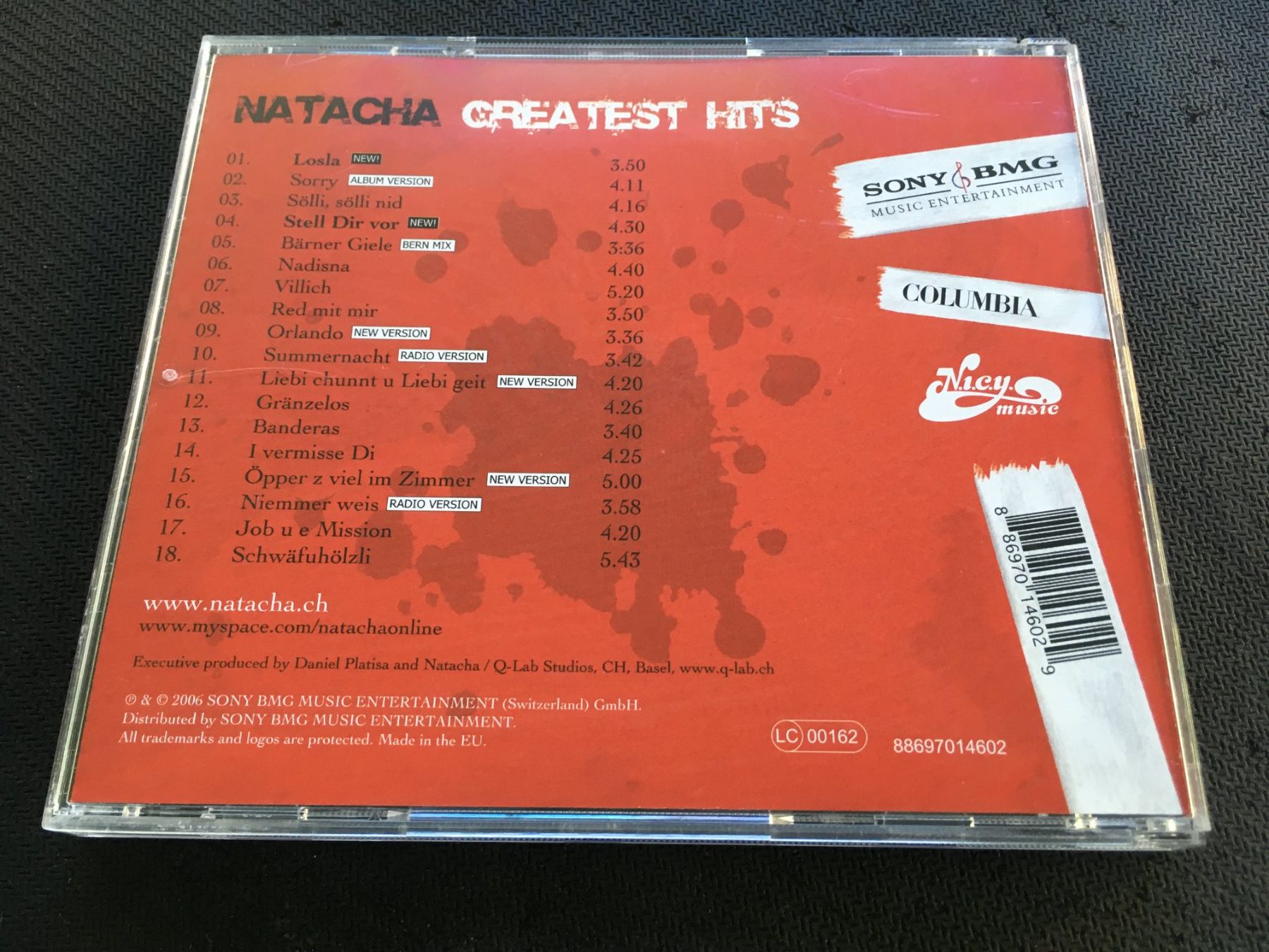 CD: Natacha - Greatest hits -CD- – Usato da St.Gallen venduto da MedienJoe 2