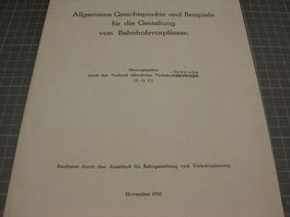 Gestaltung von Bahnhofvorplätzen