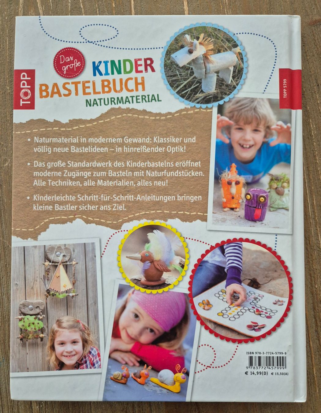 Libri: Kinderbastelbuch mit Naturmaterialien – Usato da Wahlen b. Laufen venduto da Faentli2010 1