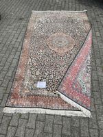 Orientteppich handgeknüpft Kaschmir Kunstseide 292x190cm