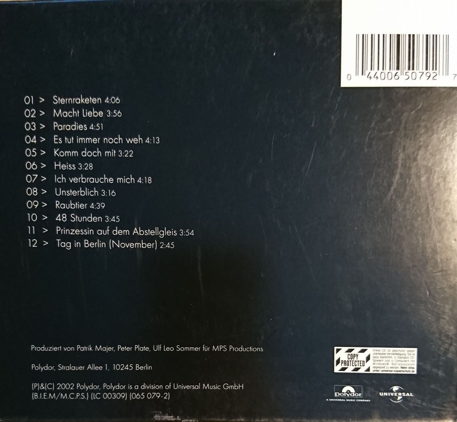 CD: ROSENSTOLTZ Macht Liebe – Usato da Zürich venduto da Raz88 1