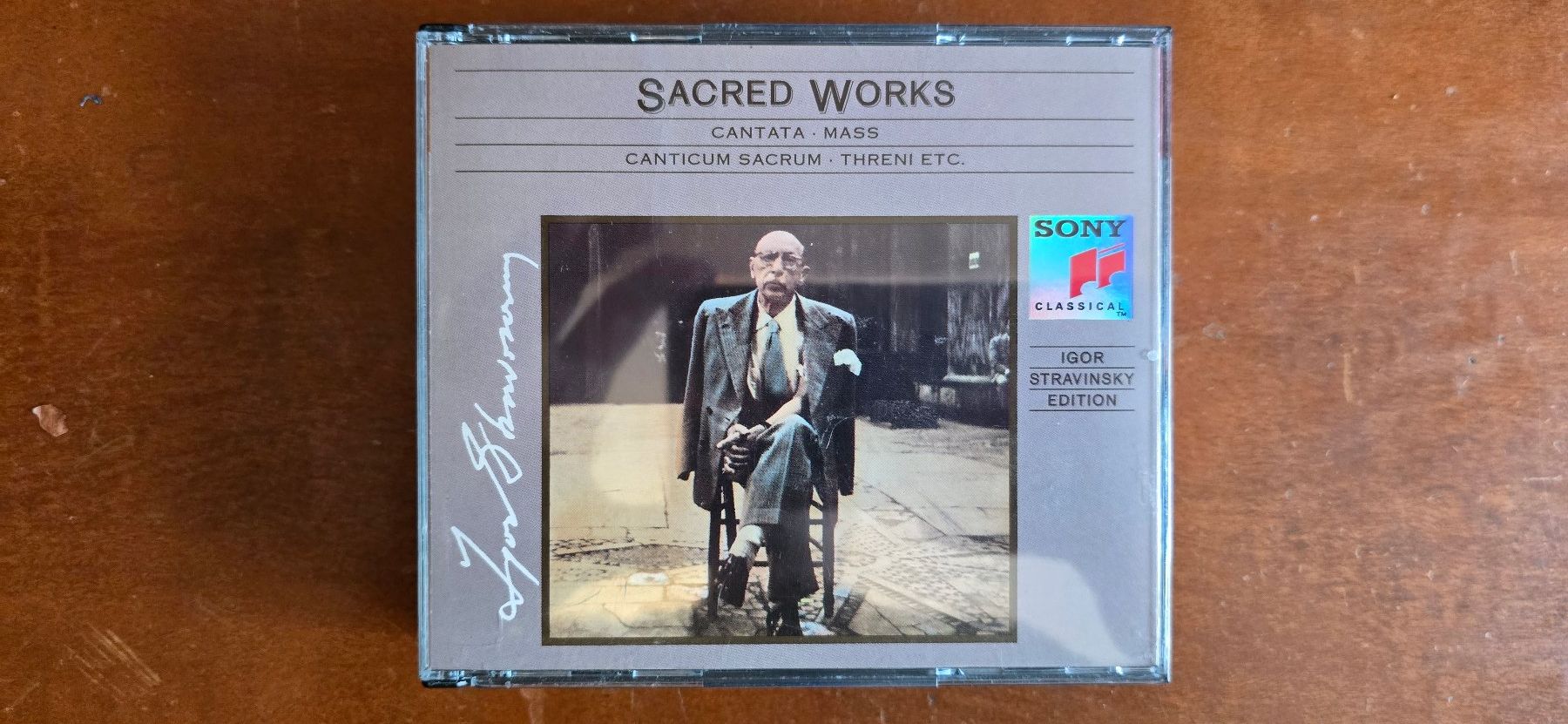 CD: Lot de 7 CD Igor Stravinsky – Sony Classical – Usato da La Tour de Peilz venduto da Helvetica-Raw 2