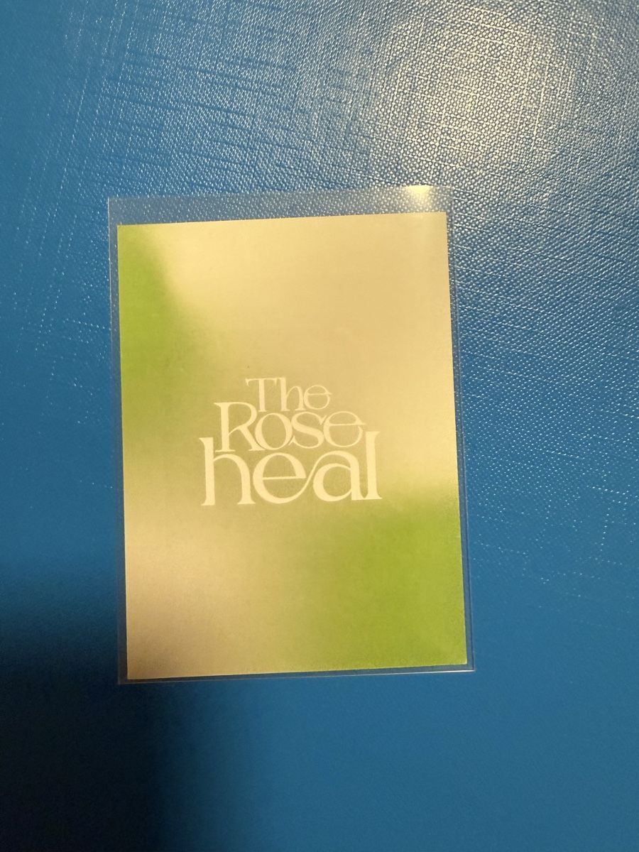Sammelbilder & Trading cards: Photocard The Rose Heal  – Neu und originalverpackt aus Castel San Pietro von NaBi-7 1
