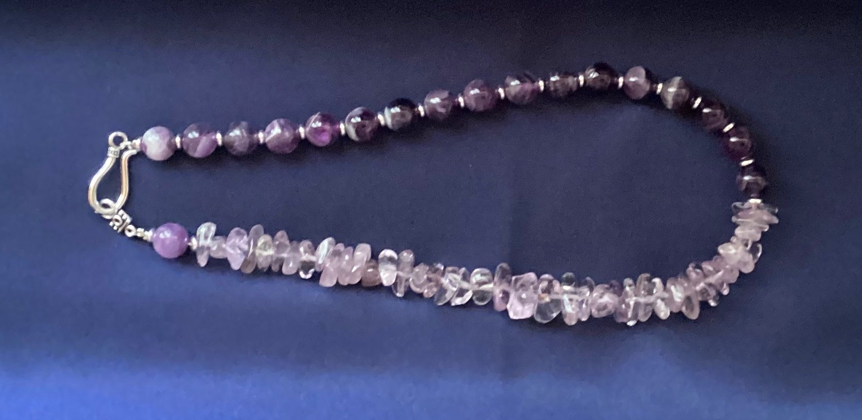 Catenine: Amethyst - halb-halb Edelstein Splitterkette – Nuovo e nell'imballaggio originale da Laax venduto da kri_95f5 4