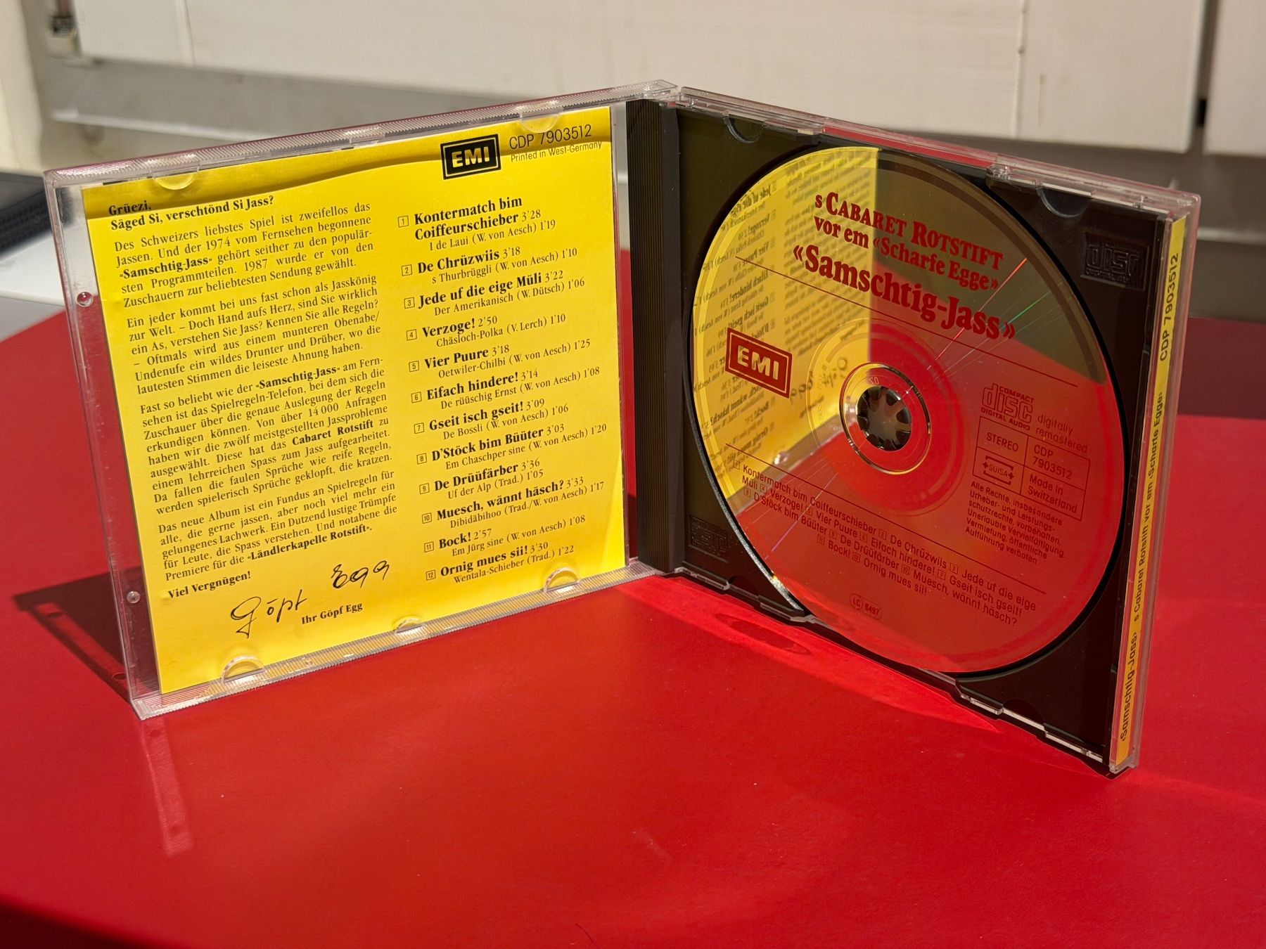 CD: Cabaret Rotstift Vor Em "Scharfe Egge" KA01D – Usato da Küsnacht ZH venduto da Jazztilldawn 2