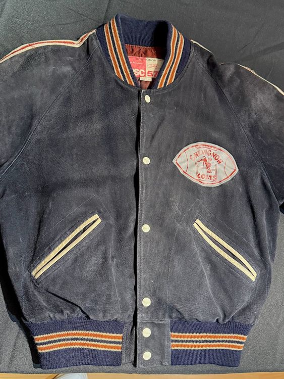 Chevignon Jacken: VINTAGE CHEVIGNON "COLTS" FOOTBALL LEATHER JACKET SZ: L – Gebraucht aus Cortaillod von Stay_Alive_vintage 3