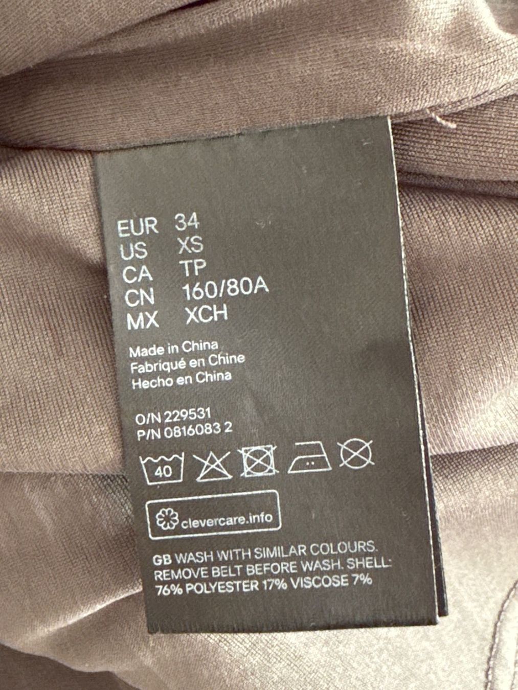 H&M Kleider: Etuikleid mit Gürtel von H&M Gr.34 – Gebraucht aus Schönenwerd von d.chiara 6