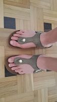Sandalen grau Grösse 39 Damen guter Zustand