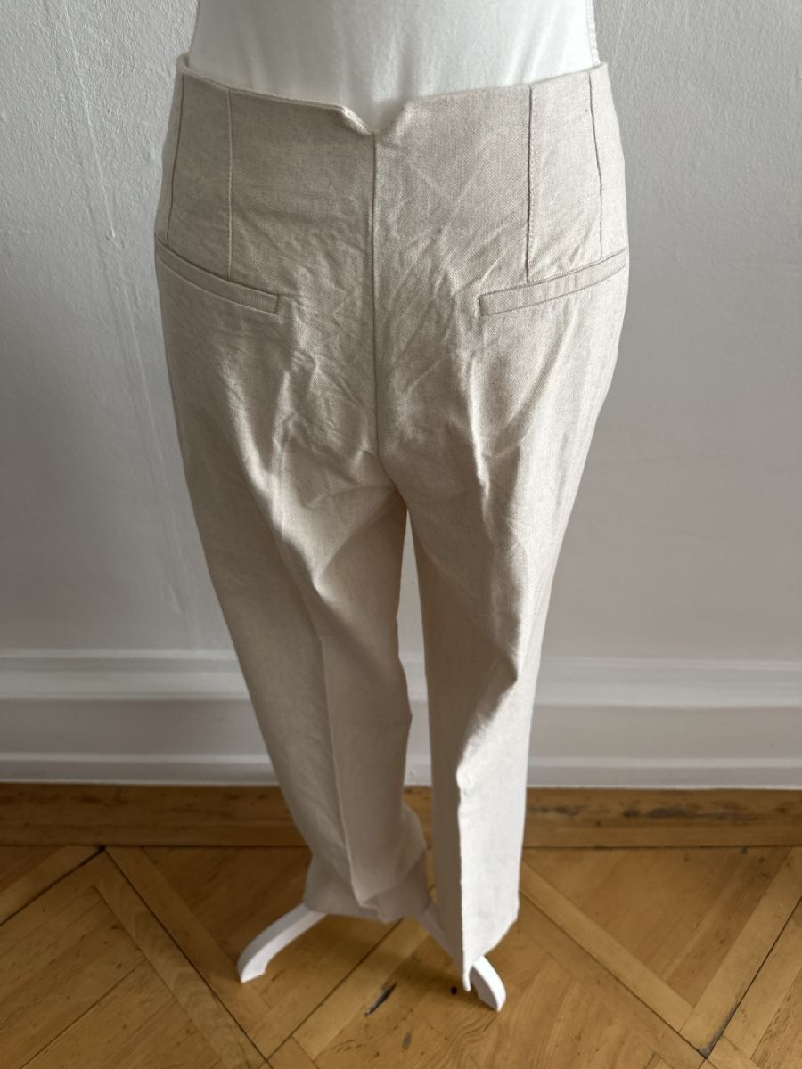 Zara Pantaloni: Damen Hose beige Grösse S neuwertig – Nuovo (secondo la descrizione) da Bern venduto da schnupka 3