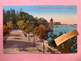 1922 Rheinfelden, Promenade bei Hôtel des Salines