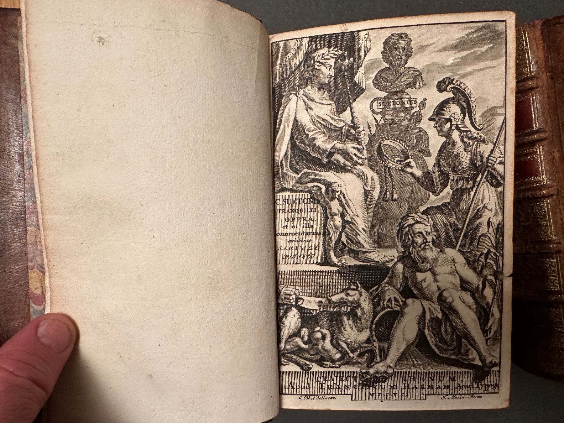 Bücher: Gaius Suetonius Tranquillius: Opera / Samuelis Pitisci 1690 – Gebraucht aus Zürich von allp 2