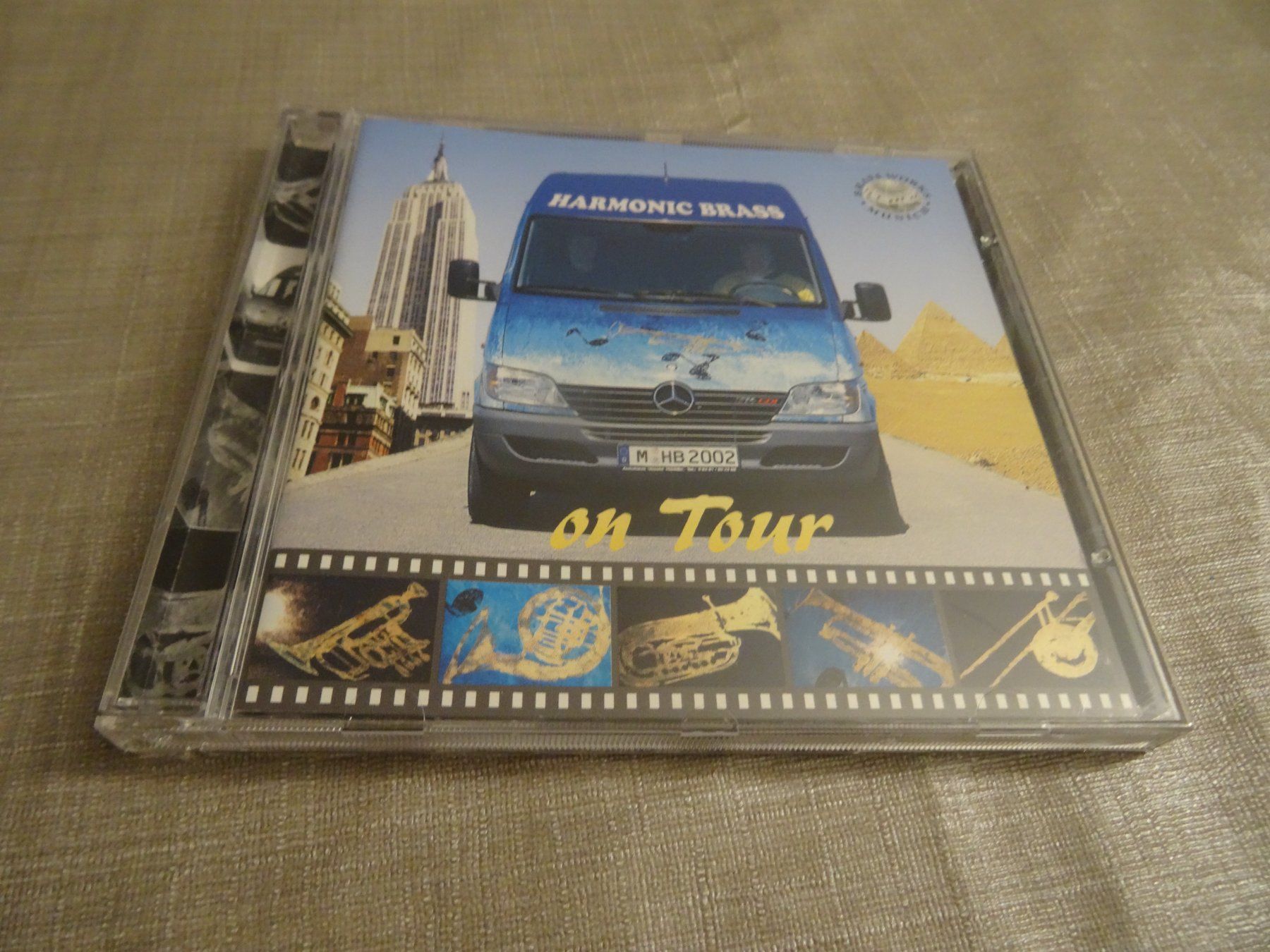 CD: Harmonic Brass CD - On Tour - Blechbläsermusik – Usato da Olten venduto da Disc-Ausverkauf