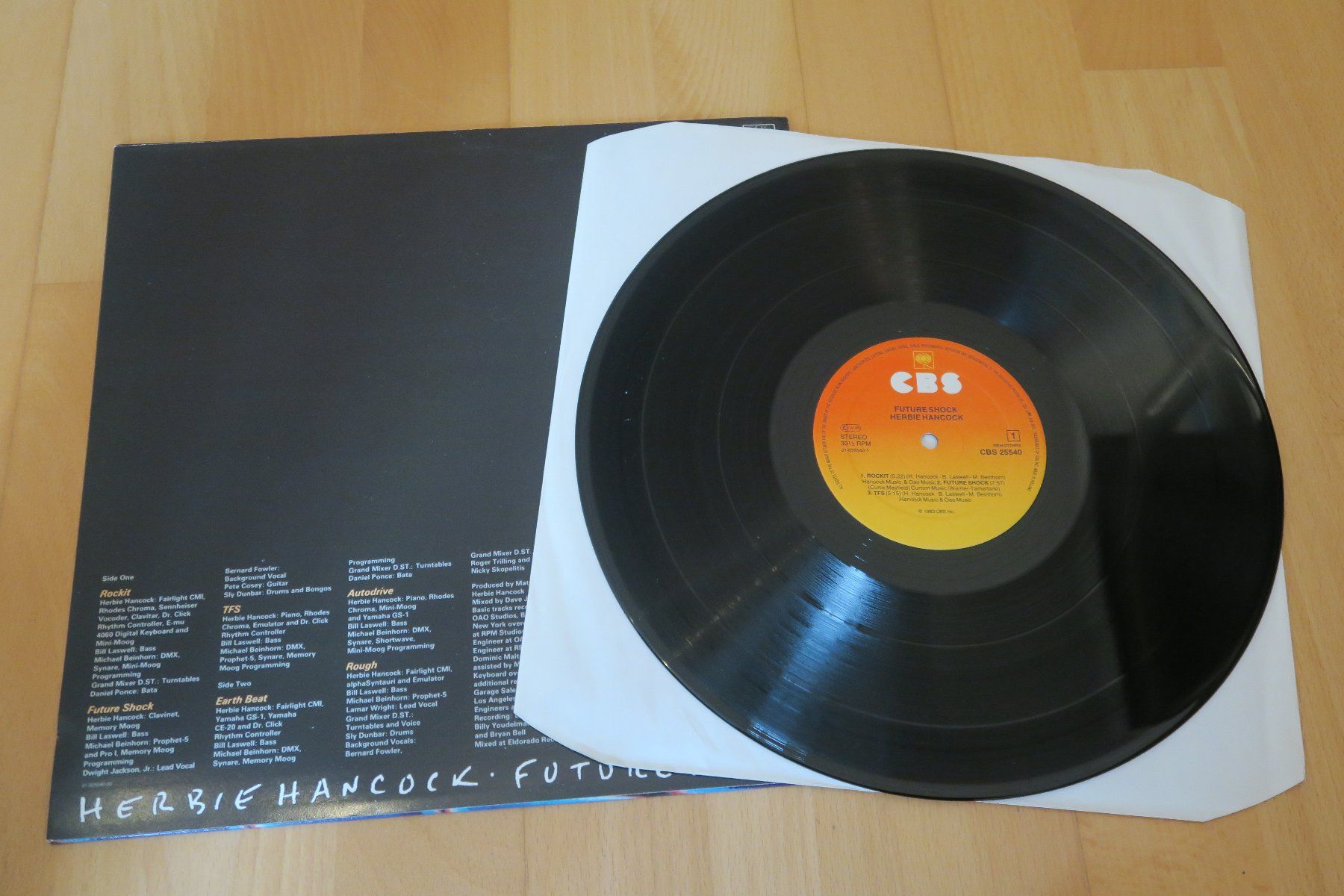 Dischi in vinile: Herbie Hancock – Future Shock – Usato da Thun venduto da Karibu70 2