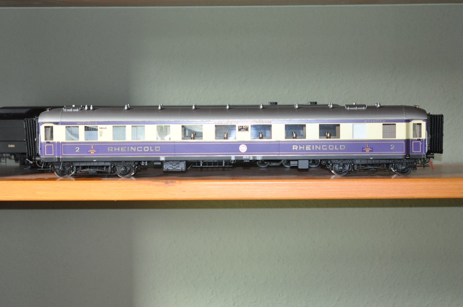 Modellini di ferrovie: Spring Rneingold-Schnellzugwagenset DRG Messingmodelle – Usato da Krefeld venduto da meteorrot 2