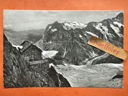 Berglihütte, Blick auf Wetterhorn und Schreckhorn