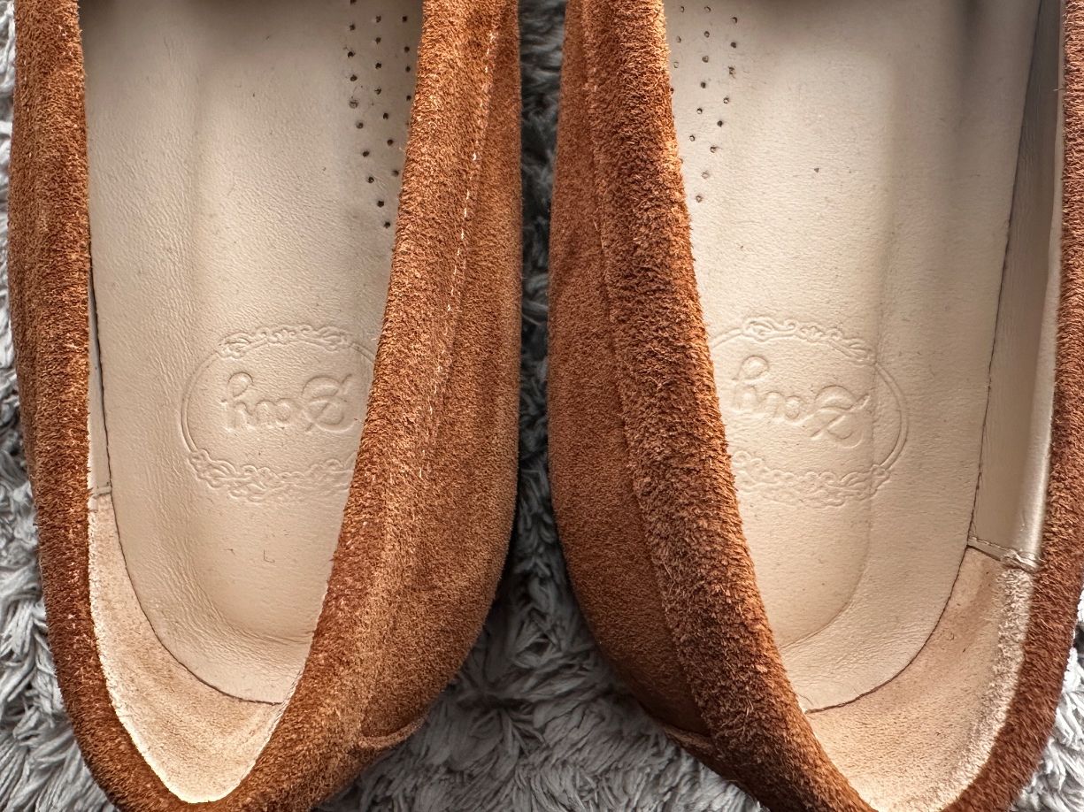 Scarpe da donna: Braune Wildleder Loafer - Day - Gr. 39 – Usato da Wauwil venduto da est_r5td 5