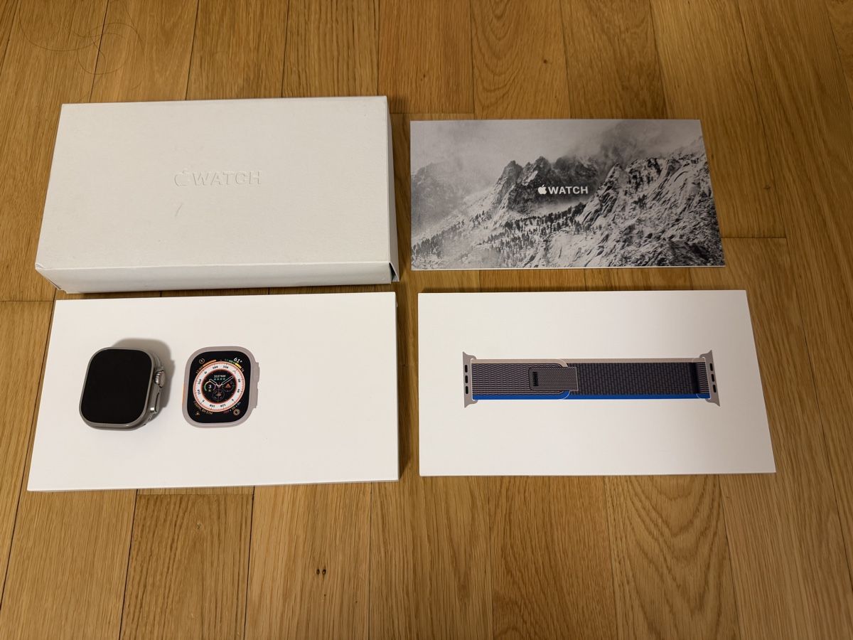 Apple Smartwatch: Apple Watch Ultra 1 GPS & Cellular + orig. Apple Trail Loop – Usato da Glattbrugg venduto da Timi.halli