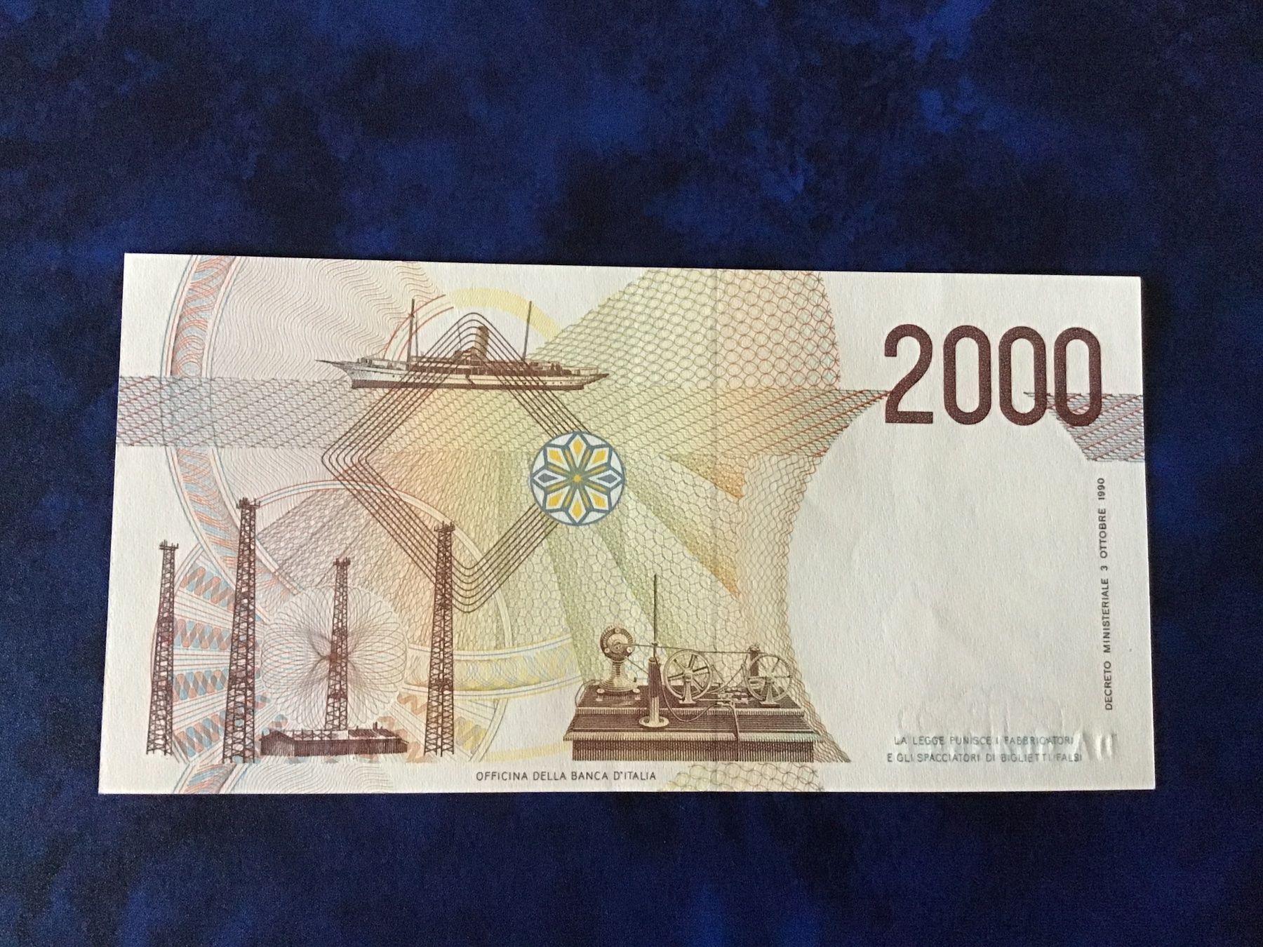 Banconote: Italien 2´000 Lire, 1990 – Nuovo (secondo la descrizione) da Urtenen-Schönbühl venduto da absolut08 1
