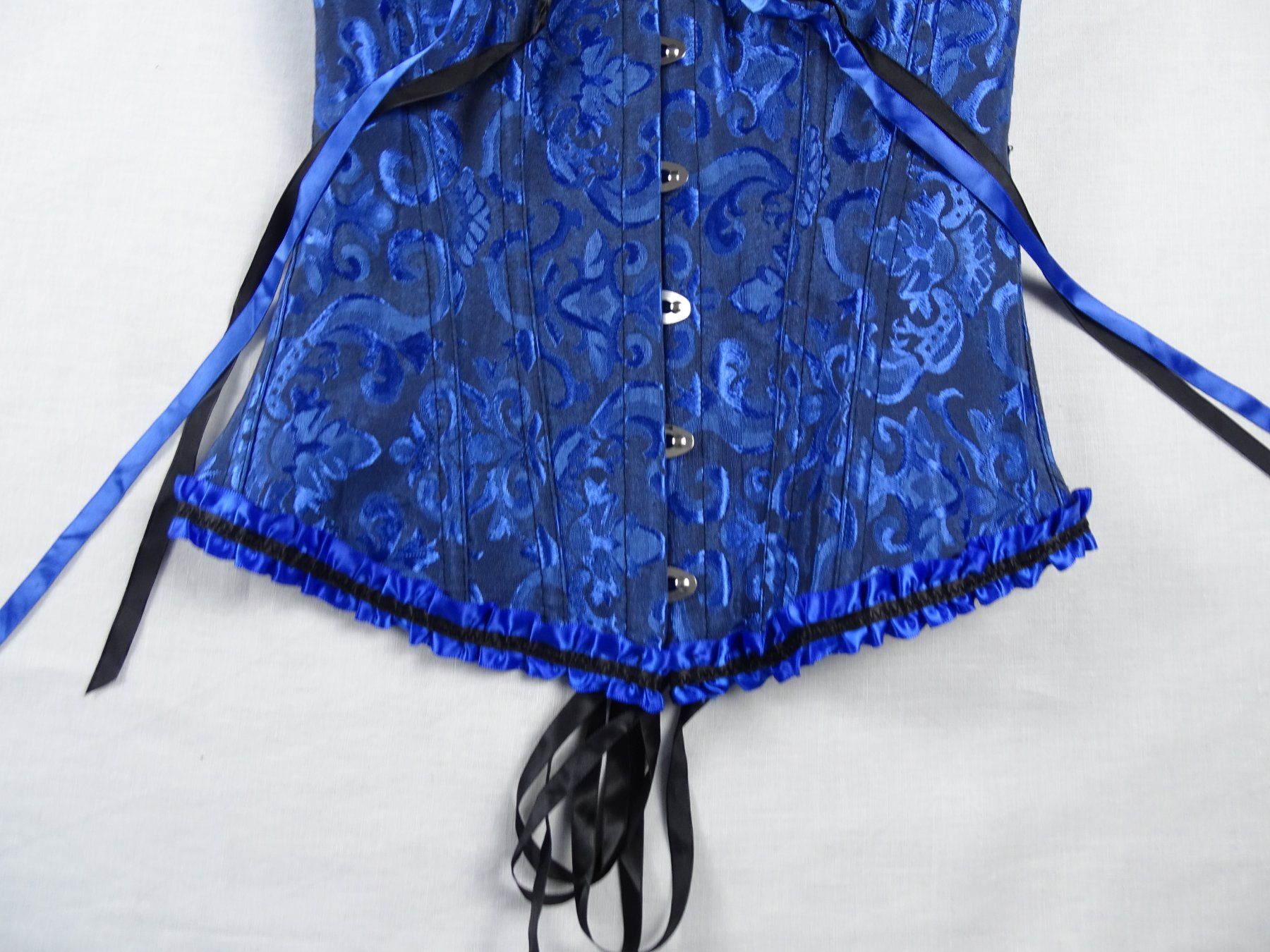 Altra biancheria intima: Blaues Korsett mit Muster – Overbust – Usato da Solothurn venduto da hli_n69n 3