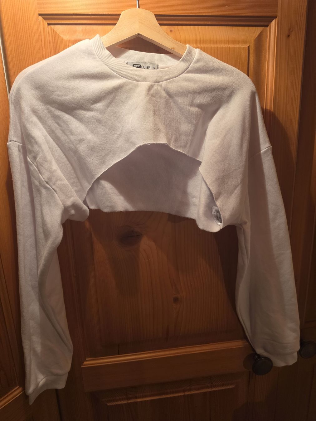 Pulls & Sweat-shirts: Pullover FB Sister weiss Grösse S guter Zustand – Neuf (Voir description) à Beromünster par viv_x99v