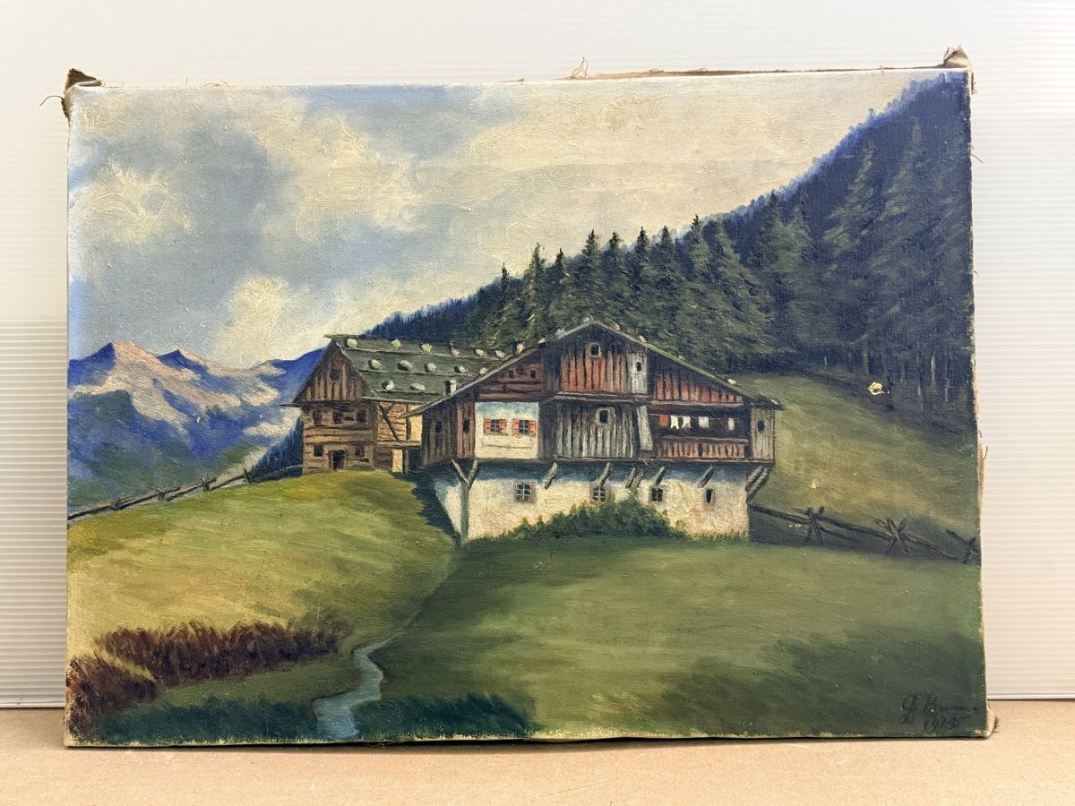 Gemälde: Öl auf Leinwand – Landschaft – Gebraucht aus Solothurn von NUVICO 2