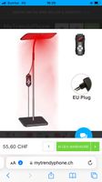 Rotlichttherapie Lampe 126 LEDs mit Stativ gebraucht