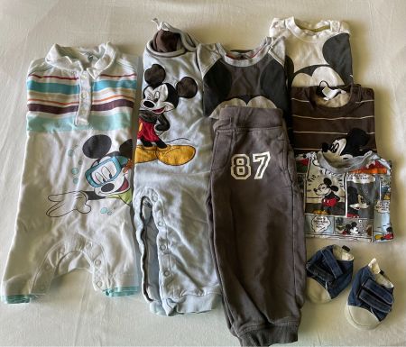 Baby Kleiderpaket - Mickey Mouse - Grösse 80_86_92