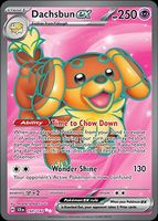 Dachsbun ex - Pokémon TCG - SCR 160/142 | EN