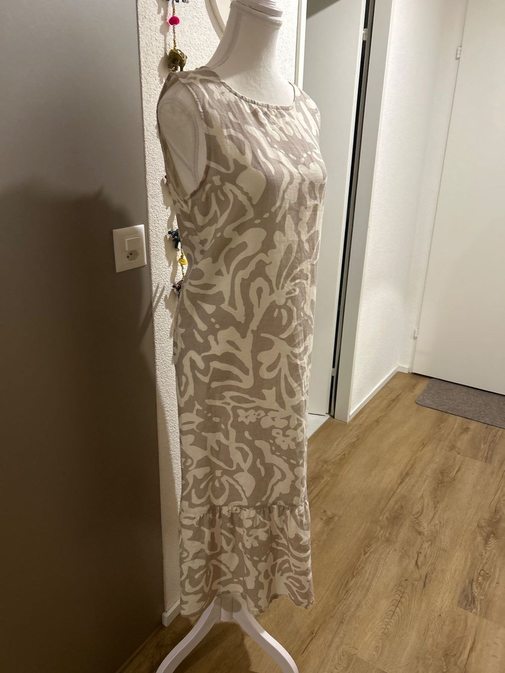 Vestiti: Maxikleid beige/hellbeige 100% Leinen von StreeOne Gr. 36 – Nuovo (secondo la descrizione) da Brunnen venduto da Nala2929 4