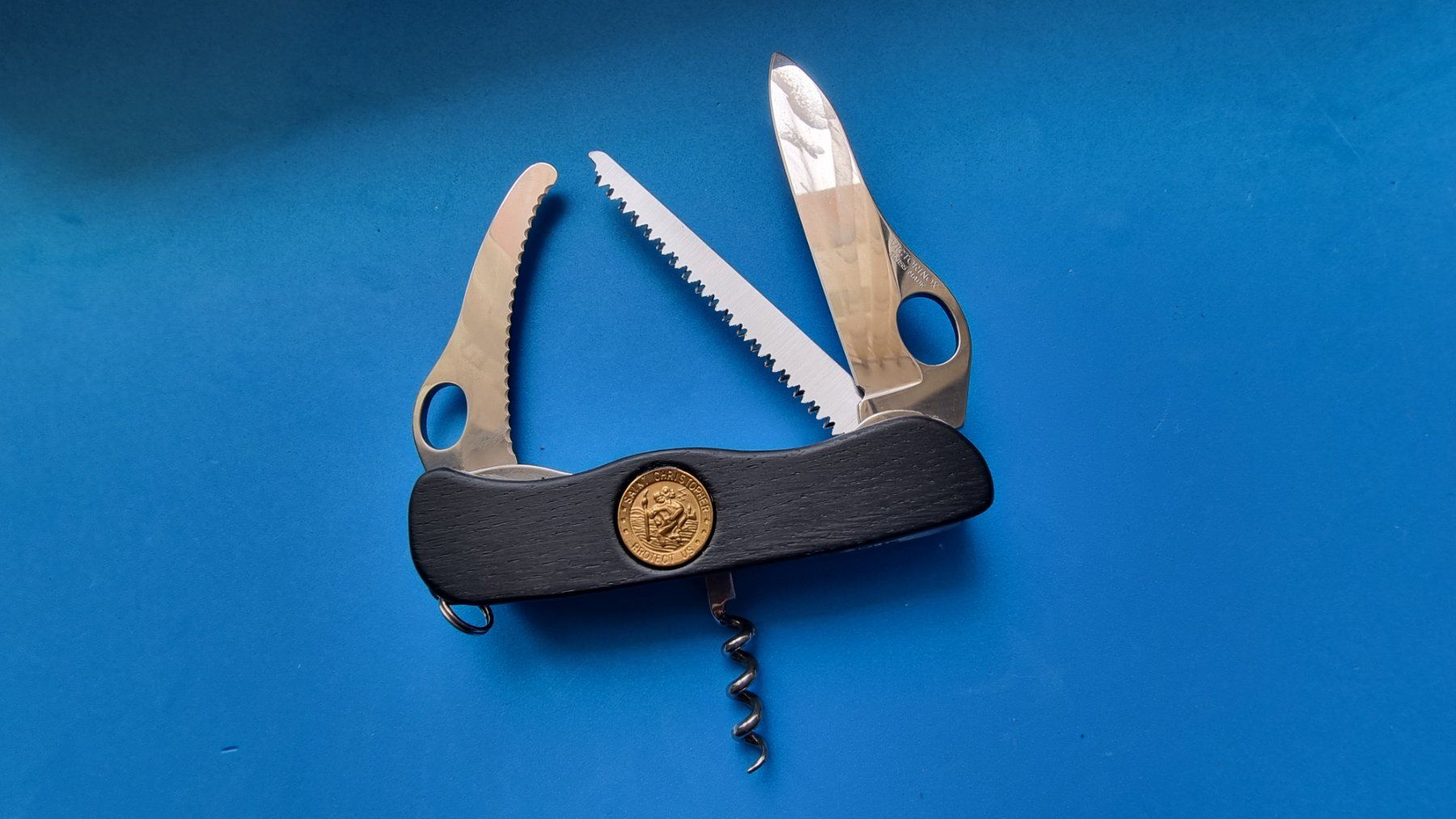 Victorinox Coltelli tascabile: VICTORINOX MESSER MIT HEILIGER CHRISTOPHERUS NEU! – Nuovo (secondo la descrizione) da Chur venduto da Victorinoxli 3