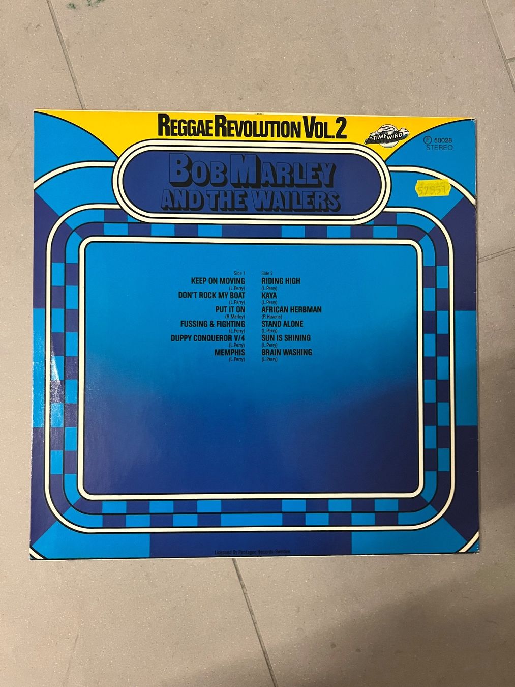Dischi in vinile: Schallplatte / Bob Marley / Reggae Revolution Vol. 2 – Usato da Freidorf TG venduto da sarotiko 1