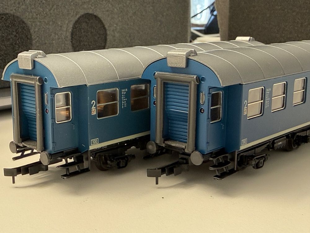 Roco 44007 2x Tegernsee 3achs Personenwagen / DC HO (Gebraucht) in ...