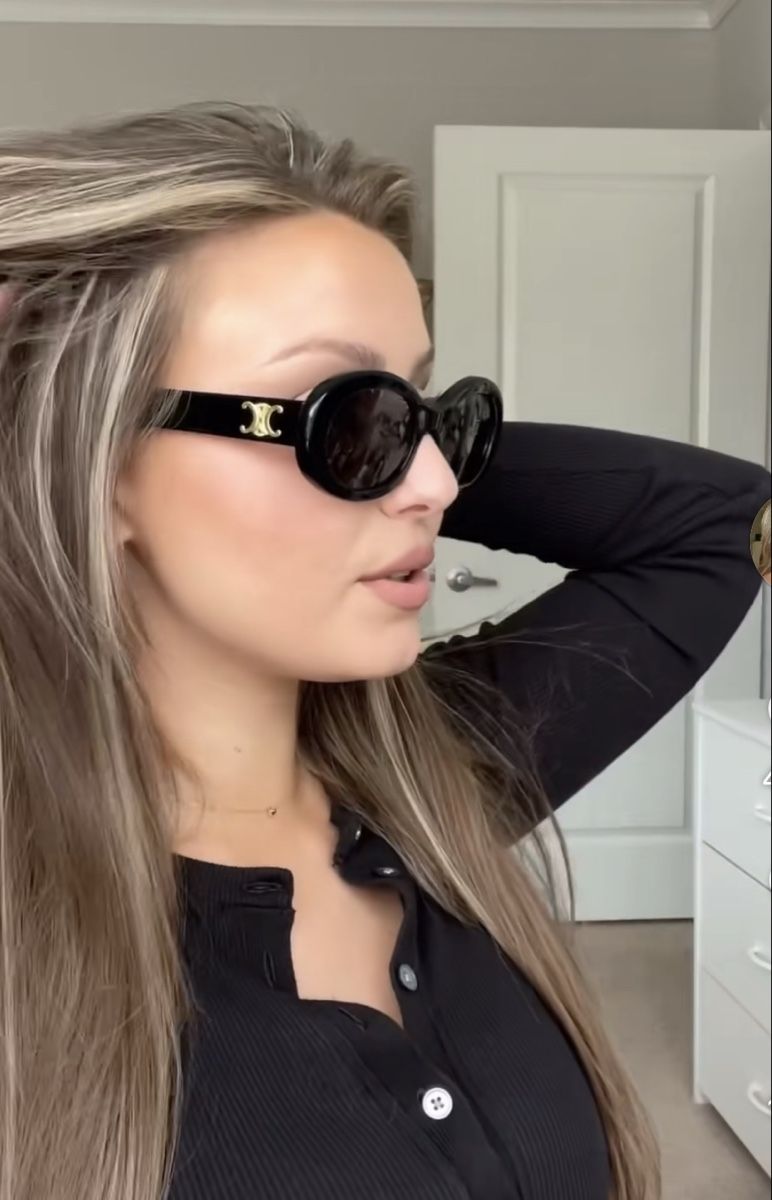 Celine Occhiali & Lenti: CELINE Sonnenbrille Triomphe 01 Schwarz 52-22 – Nuovo e nell'imballaggio originale da Frauenfeld venduto da Vanityroom 1