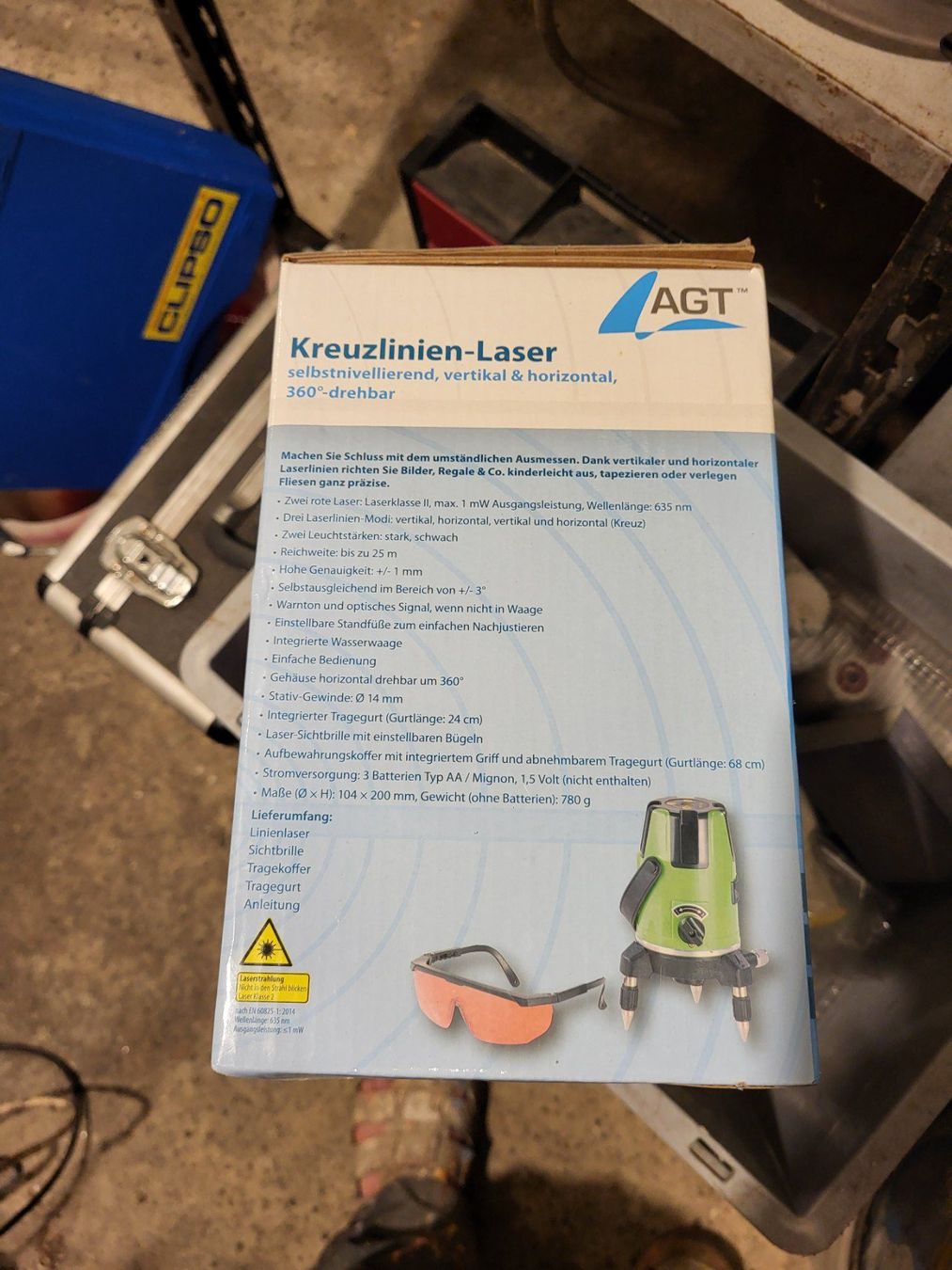 Laserliner Misurare: Kreuzlinien-Laser – Nuovo (secondo la descrizione) da Spreitenbach venduto da martini60hirsch