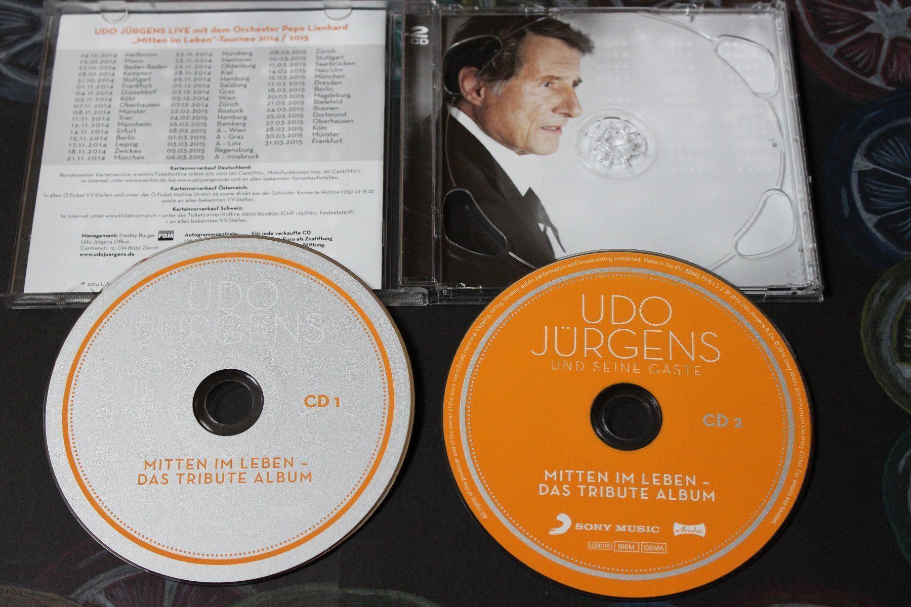CDs: UDO JÜRGENS - MITTEN IM LEBEN 2CD 2014 – D'occasion à Tübach par JamesStone 3