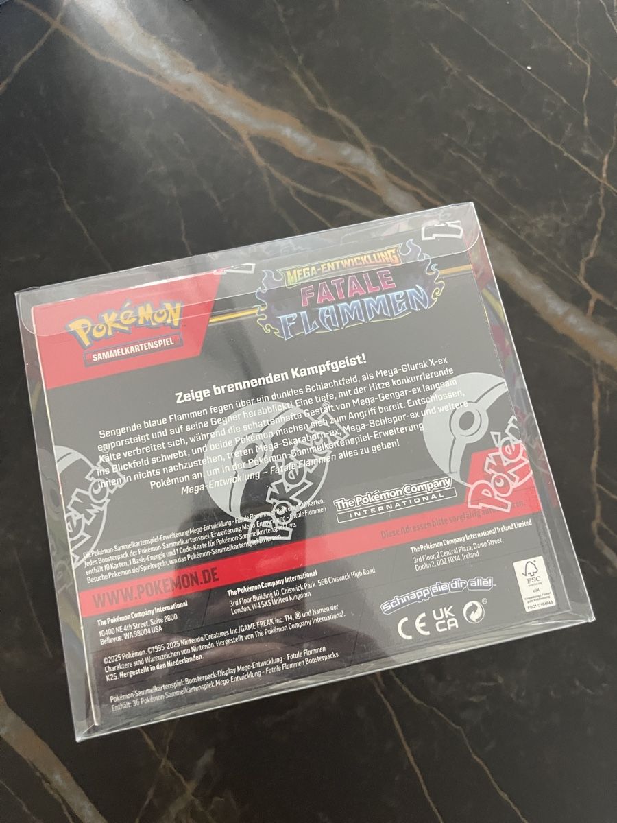 Pokémon Sammelbilder & Trading cards: Pokemon Fatale Flammen Display sealed – Neu und originalverpackt aus Oberentfelden von Ismail.fenkci 1