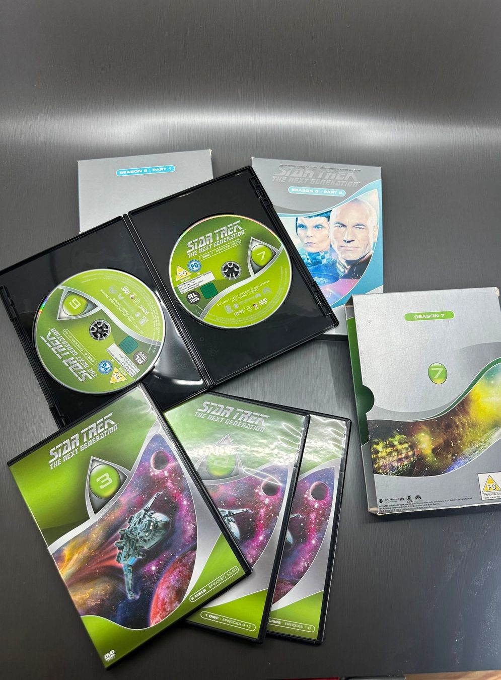 Tutti i DVDs: Star Trek Next Generation, Staffel 6 & 7 DVD – Usato da Arisdorf venduto da Liquidus 5