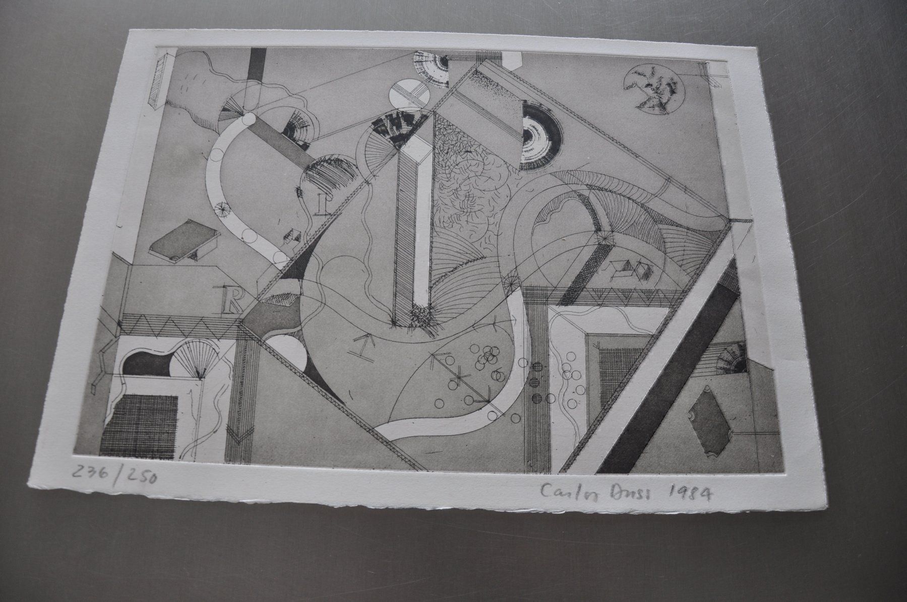 Incisioni: CARLOS DUSS - RADIERUNG - SIGNEE !!!!! – Usato da Sion venduto da jaipur1401