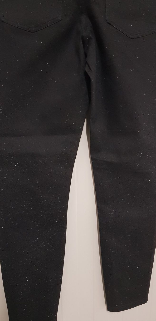 Pantaloni: Schwarze Hose mit Glitter  Gr. 36/38 – Usato da Figino venduto da mayam63 4