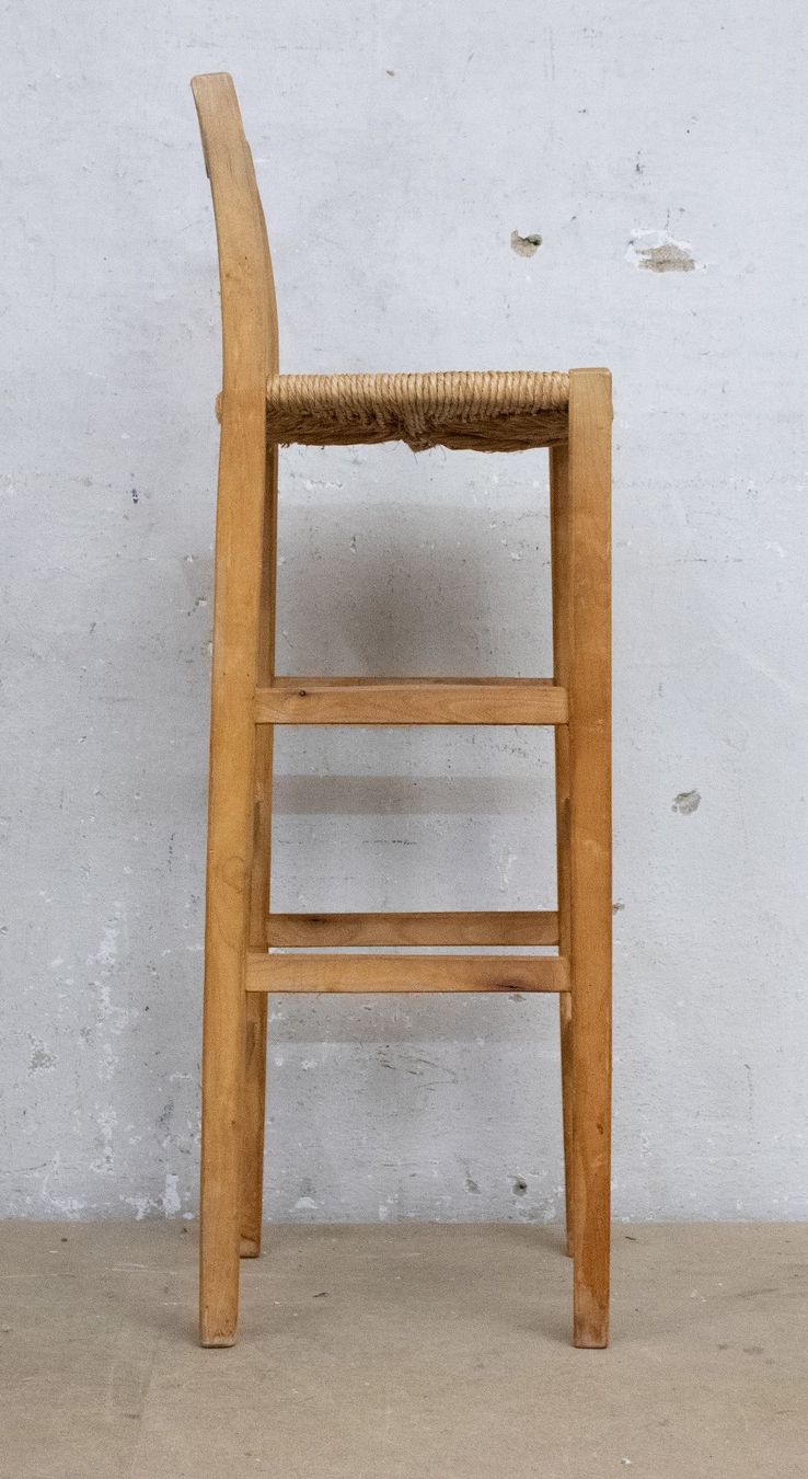 Hocker: Barhocker mit Strohsitz A – Gebraucht aus Zürich von ZuercherBrockenhaus 2