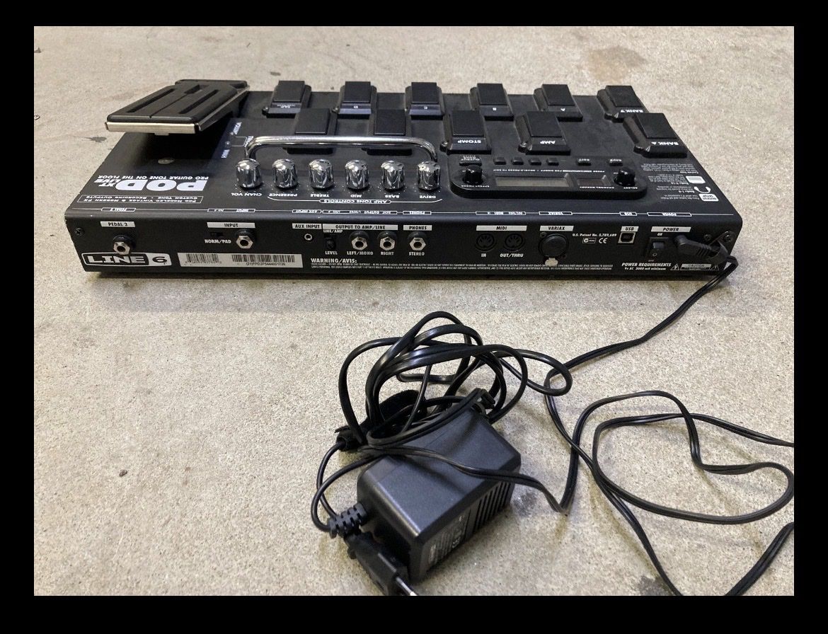 Line 6 Musikinstrumente: Line 6 Pod  XT Live Gitarre Multi Effektpedal / Effektboard – Gebraucht aus Goldach von Milosg3 1