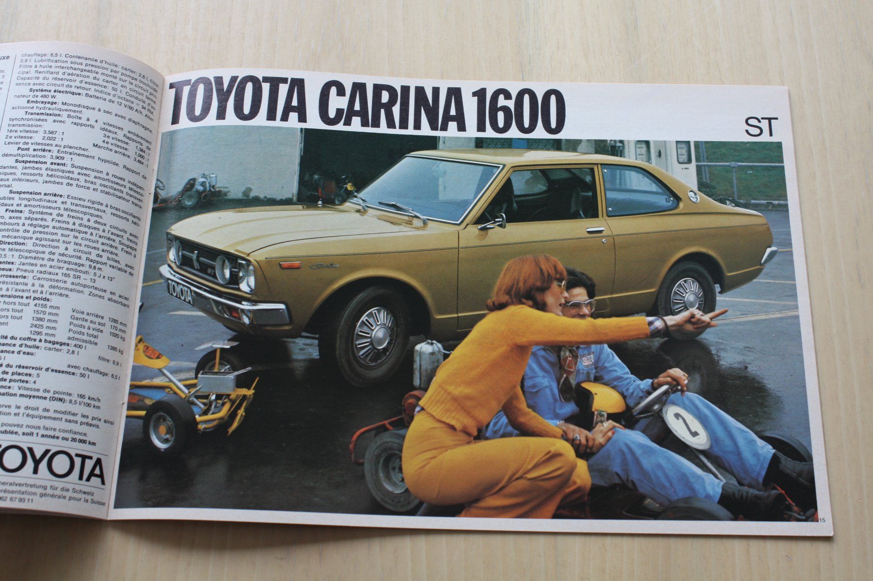 Toyota Documenti: Toyota CH-Prospekt 1975 – Usato da Wikon venduto da erwin400 4