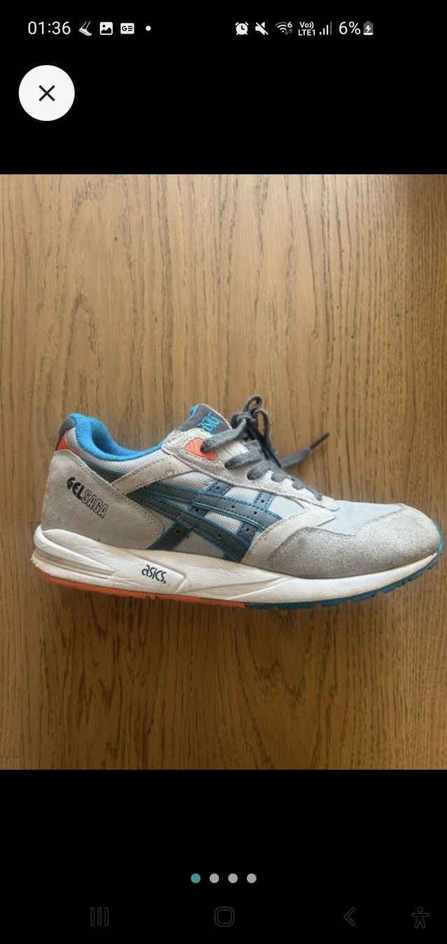 Asics Scarpe da uomo: Asics Gel Saga – Usato da Petit-Lancy venduto da sis_c98p